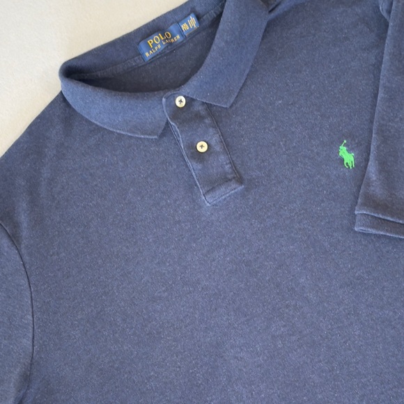 Ralph Lauren Other - Ralph Lauren Polo Shirt Navy with Green Logo
